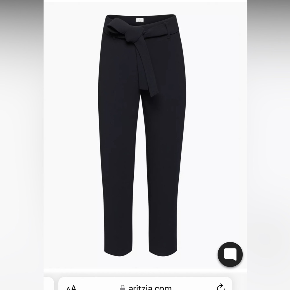 Wilfred tie front pants size 6